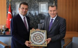 İmamoğlu’ndan AKP’li başkana tebrik ziyareti