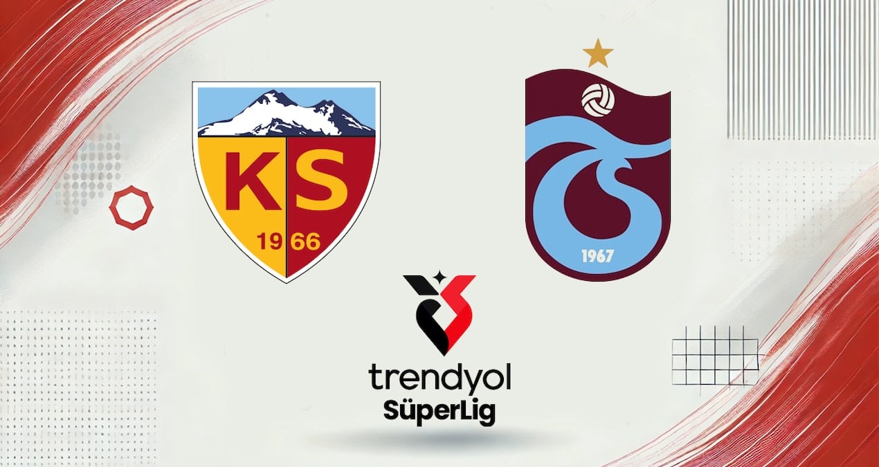 Canlı | Kayserispor-Trabzonspor maçı canlı yayın (Süper Lig 22. Hafta)