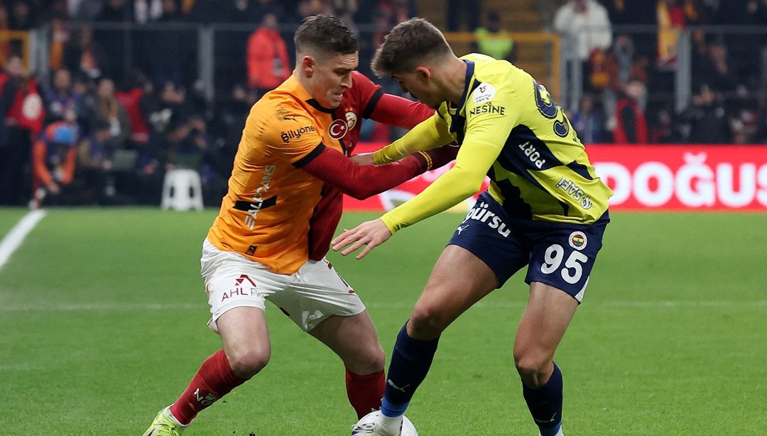 Galatasaray-FenerbahÃ§e derbisinde golsÃ¼z beraberlik
