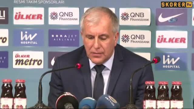 Zeljko Obradovic: “Takım gibi oynadığımızı görebiliyoruz”
